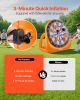 VEVOR Inflatable Soccer Dart Board, over 6 ft High Giant Soccer Dart Board with 4 Kick Balls 6 Darts 6 Axe & Air Pump, 3-Min Setup