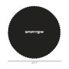 Trampoline Replacement Mat, Fits 12' Trampoline w/ 72 V-Hooks & 5.5" Springs (Spring & Frame not Included), Black