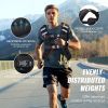 VEVOR Weighted Vest, 16 lbs Weight Vest with Reflective Stripe, Adjustable Buckle Body Weight Vest for Men Women