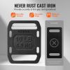 VEVOR Cast Iron Ruck Weights, 10LB Pair Ruck Plate, Weighted Weights for Rucking, Adjustable Ruck Plate with Straps, for Rucking, Swings, Squat