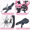 ZUKKA Mountain Bike,20 Inch MTB for Boys and Girls Age 7-10 Years,Multiple Colors