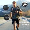 VEVOR Weighted Vest, 12 lbs Weight Vest with Reflective Stripe, Adjustable Buckle Body Weight Vest for Men Women