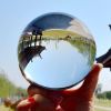 Clear Acrylic Contact Juggling Balls,  Big Size Single ball tricks making acrylic juggling ball